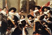 HALS, Frans Banquet of the Officers of the St Hadrian Civic Guard Company USA oil painting reproduction
